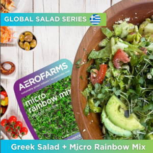 AeroFarms' Global Salad Series, AeroFarms