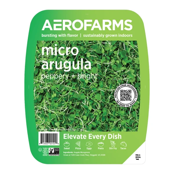 AeroFarms Micro Arugula, AeroFarms