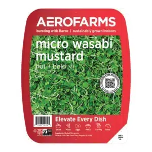 micro bok choy, AeroFarms